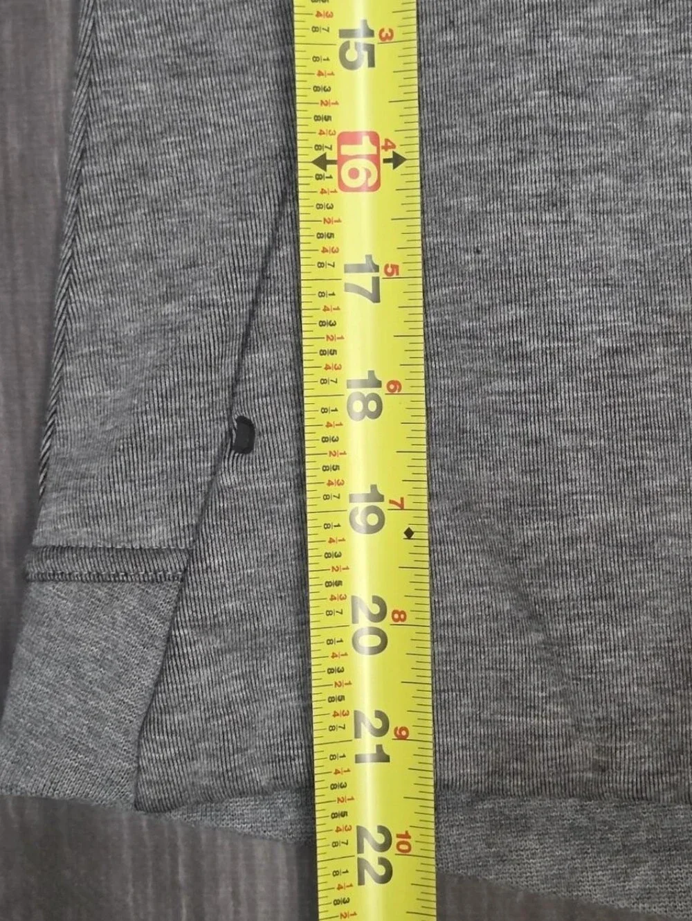 Nike Womens Grey Cotton & Polyester Long Sleeve FullZip Sport Hoodie Size Small